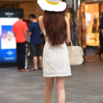 气质背影小姐姐,探寻小姐姐的独特魅力
